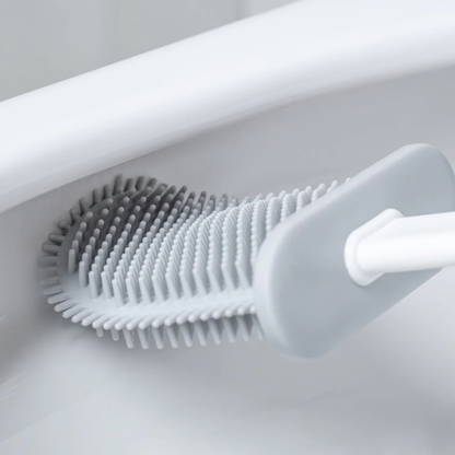 Silikon WC Toilettenbürste mit Wandhalterung – Hygienisch, Flexibel & Effektiv